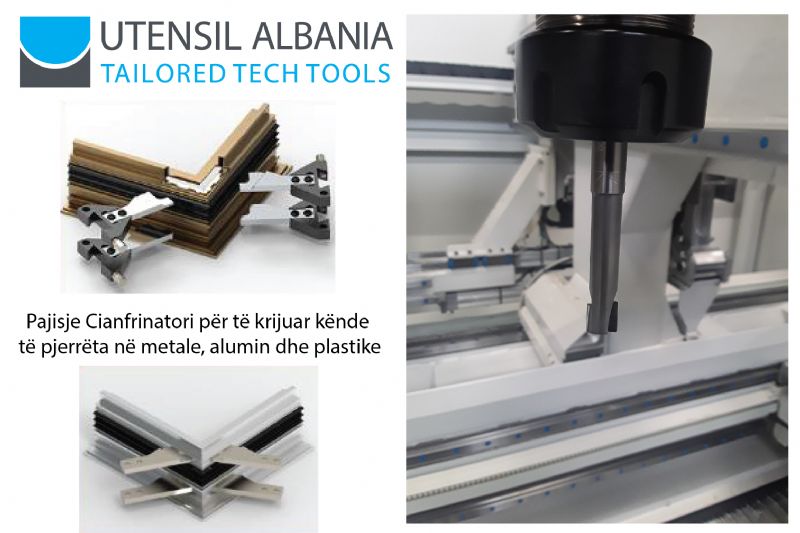 Produkte italiane profesionale në alumini dhe PVC, Aksesorë për izolim dhe montim strukturash PVC, Teknologji moderne për prodhimin e dyerve dhe dritaresh alumini, Pajisje për prodhimin e strukturave PVC dhe alumini